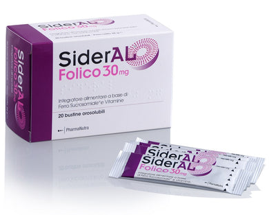 SiderAL Folico 30 - 20 bustine PharmaNutra