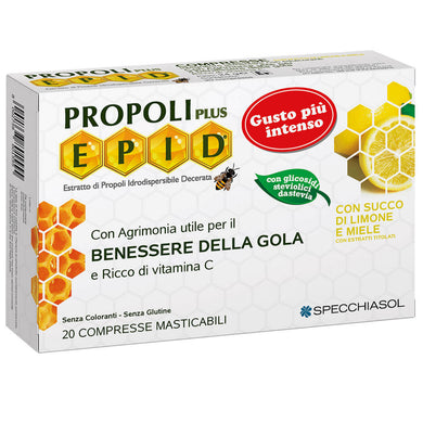 Epid Compresse Limone e Miele 20 cpr Specchiasol