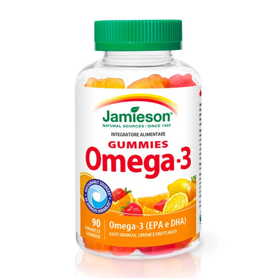 Omega 3 Gummies 90 caramelle gommose Jamieson
