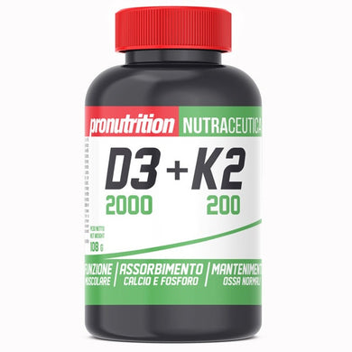 Vitamina D3 + K2 - 120 cpr Pronutrition