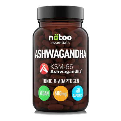 Essentials Ashwagandha 60 cps Natoo