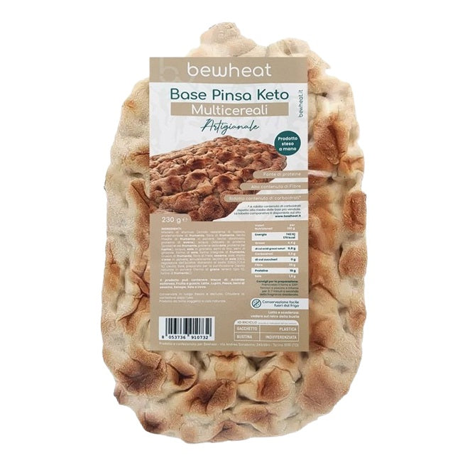 Base Pinsa Keto Multicereali 230g BeWheat
