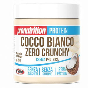 Crema Proteica Cocco Bianco  Zero Crunchy 350g Pronutrition
