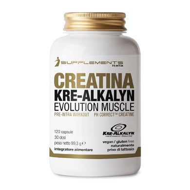 Creatina Kre-Alkalyn Evolution Muscle 120 cps ISupplements