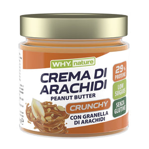 Crema di Arachidi Crunchy 350g WHYnature