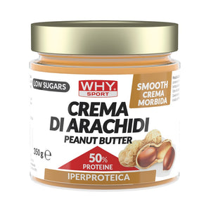 Crema di arachidi Iperproteico Smooth 350g WHYsport