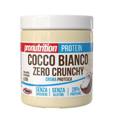 Crema Proteica Cocco Bianco  Zero Crunchy 350g Pronutrition