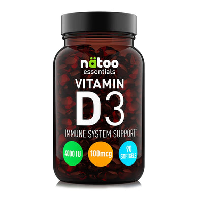 Essentials Vitamin D3 4000 UI 90 cps Natoo