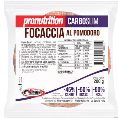 Focaccia Carboslim 200g Pronutrition