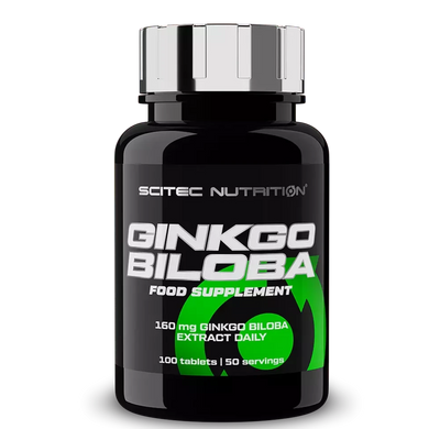Ginkgo Biloba 100 cps Scitec Nutrition