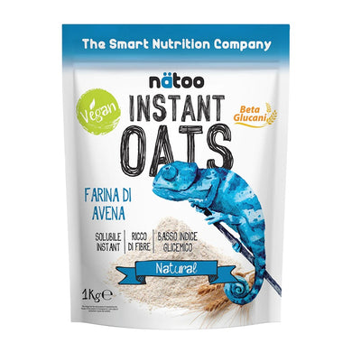 Instant Oats - Farina d'avena Natural 1000g Natoo