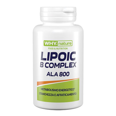 Lipoic B Complex ALA 800 - 90 cpr WHYnature