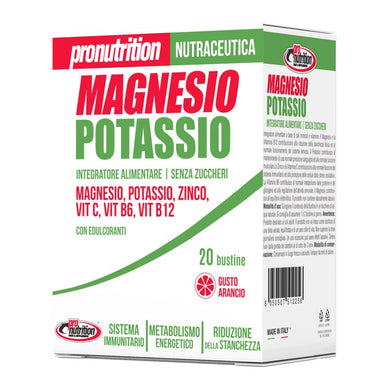 Magnesio e Potassio 20 bustine Pronutrition