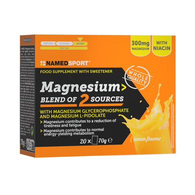 Magnesium Blend of 2 Sources 20 x 3,5g Named Sport