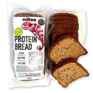 Protein Bread 30% Pane Iperproteico a Fette 365g Natoo