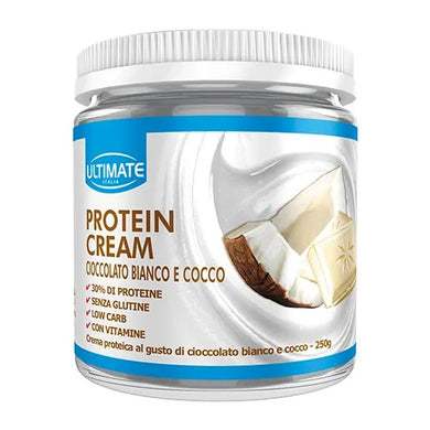 Protein Cream Cioccolato Bianco e Cocco 250g Ultimate