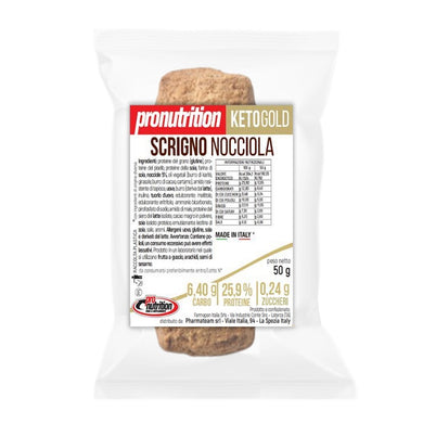 Scrigno Nocarbo 10 x 50g - Linea Keto Gold Pronutrition