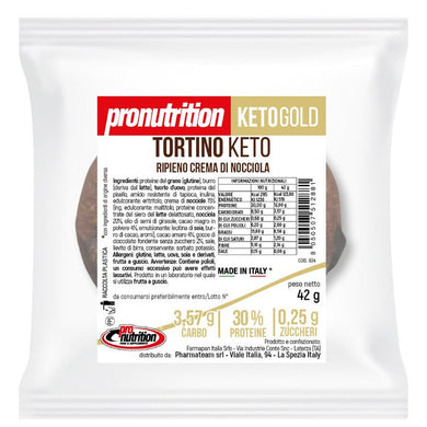 Tortino Keto 42g - Linea Keto Gold Pronutrition