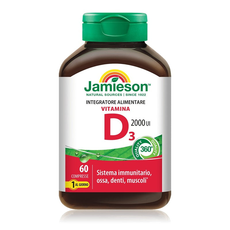 Vitamina D3 2000 UI - 60 cpr Jamieson