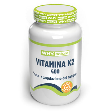 Vitamina K2 400 UI 60 cpr WHYnature