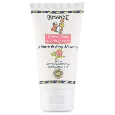Crema Mani al burro di Rosa Mosqueta 75ml L'Amande