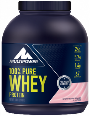 100% Pure Whey Protein 2000g Multipower