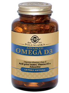Advanced Omega D3 - 120 perle Solgar