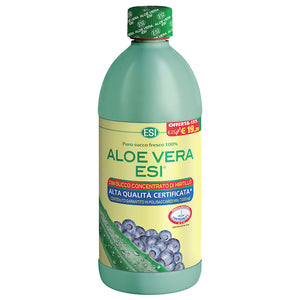 Aloe Vera Succo Con Mirtillo 1000ml Esi