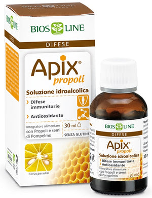 Apix® Propoli Soluzione Idroalcolica 30ml Bios Line