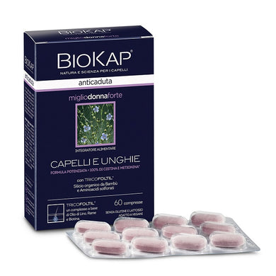 Biokap® Anticaduta Miglio Donna Forte Tricofoltil® 60 cpr Bios Line