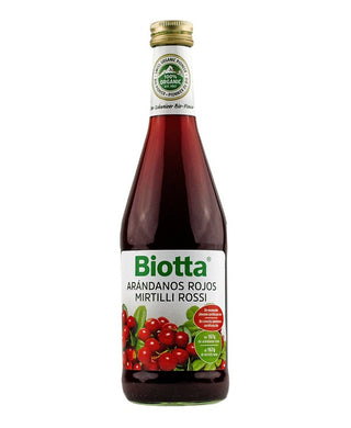 Biotta - Succo di mirtilli rossi 500ml Biotta