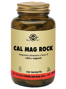 Cal Mag Rock 100 tavolette Solgar