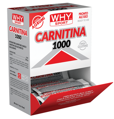 Carnitina 1000 Stick 60 x 10ml WHYsport