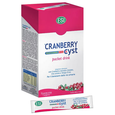 Cranberry Cyst Pocket Drink 16 x 20 ml Esi