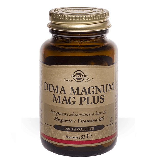 Dimma Multi Dima Magnum Mag Plus 100 tav. Solgar | MPO