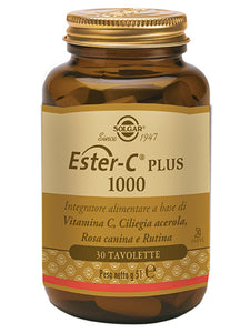 Ester C Plus 1000 - 30 cpr Solgar