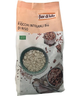 Fiocchi Integrali Bio di Riso 500g Fior di Loto