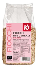Fiocchi di 5 Cereali 500g Ki Group