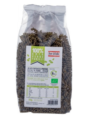 Fusilli di Soia Verde Bio 250g Fior di Loto