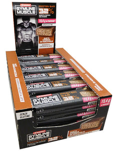 Gymline Muscle High Protein Bar 32% - 30 x 48g Enervit