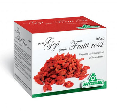 Infuso Goji e Frutti rossi 20 filtri Specchiasol