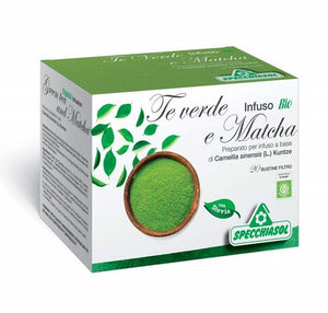 Infuso Tè verde e Matcha Bio 20 filtri Specchiasol