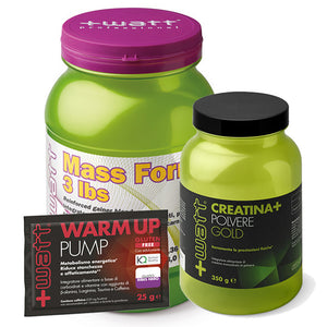 Kit Aumento Massa Plus +Watt +watt
