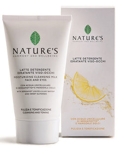 Latte Detergente Idratante Viso-Occhi 150ml Nature's