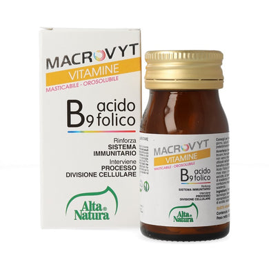 Macrovyt B9 Acido Folico 40 cpr Alta Natura