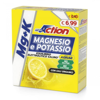 Magnesio e Potassio Mg+K 10 x 10g Proaction