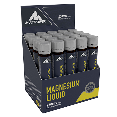 Magnesium Liquid 20 x 25ml Multipower | MPO