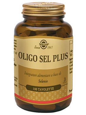 Oligo Sel Plus 100 tavolette Solgar