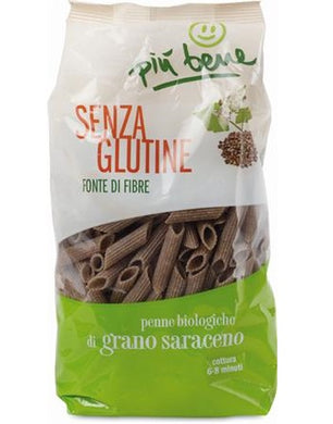 Penne Biologiche di Grano Saraceno 340g Più bene