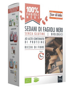 Sedani di Fagioli Neri Bio 250g Fior di Loto